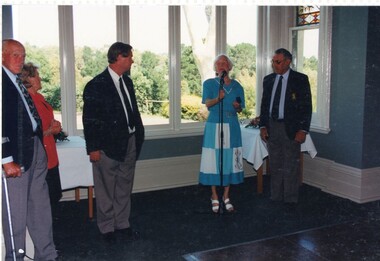 Photograph, Official opening of new Clubhouse 1998 - Heidelberg Golf Club, 22/02/1998