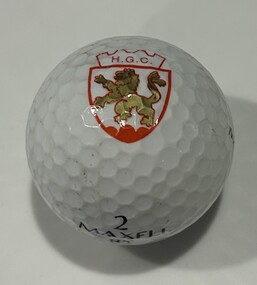 Equipment - Commemorative Golf Ball, Heidelberg Golf Club, MAXFLI HT, 1998