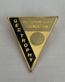 Badge, Victorian Golf Foundation, Victorian Golf Foundation: QEII Trophy, 1977