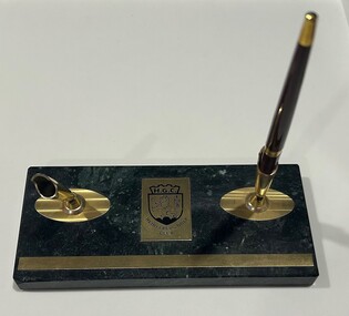 Memorabilia - Desk set, Onyx desk set