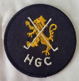 Decorative object - Patch, Heidelberg Golf Club member's patch, 1970s