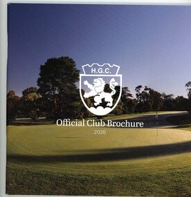 Booklet - Brochure, Heidelberg Golf Club, Heidelberg Golf Club: Club Brochure 2026, 2025