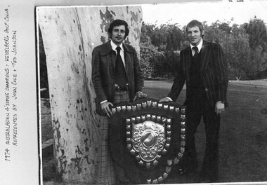 Photograph - Photograph (copy), 1974 Australasian Foursomes Champions: Heidelberg Golf Club, 1974