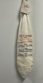 Memorabilia - Necktie, Red House 'tie', 1976