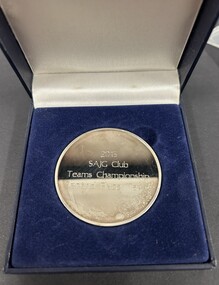 Award - Medallion, Golf Victoria, SAJG Club Teams championship 2015, 2015