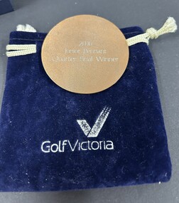 Award - Medallion, Golf Victoria, Golf Victoria Junior Pennant 2016, 2016