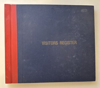 Administrative record - Book, Visitors Register August 1990 to February 1997, 1990-1997