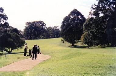 Photograph, Heidelberg Golf Club, The 8th fairway from the tee 2001, 2001