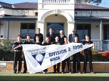 Photograph, Heidelberg Golf Club, Minor Pennant winners, Division 2, 1998, 1998