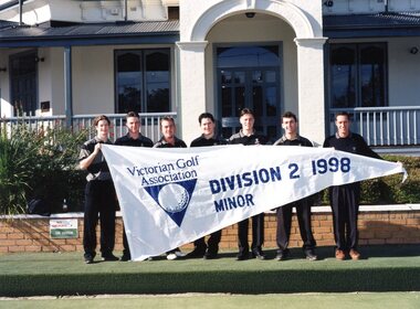 Photograph, Heidelberg Golf Club, Minor Pennant winners, Division 2, 1998, 1998