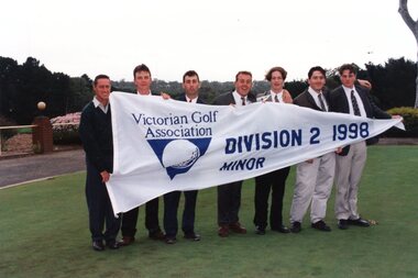 Photograph, Heidelberg Golf Club, Minor Pennant winners, Division 2, 1998, 1998