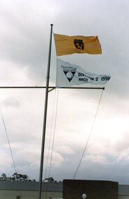 Photograph, Heidelberg Golf Club, Minor Pennant winners, Division 2, 1998, flag on flagpole, 1998