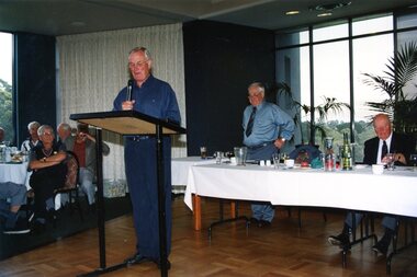 Photograph, Heidelberg Golf Club, R&B presentation lunch 2000: Norm Fella, 2000