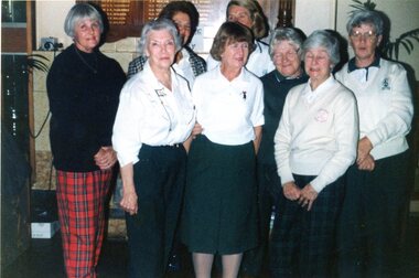 Photograph, Heidelberg Golf Club, Women's Pennant caddies 1998, 1998