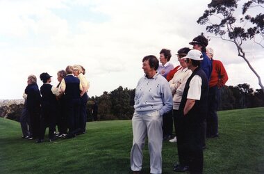 Photograph, Heidelberg Golf Club, Women's Interclub 2002, spectators, 2002