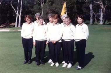 Photograph, Heidelberg Golf Club, Women's Interclub players 1999, 1999
