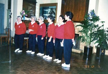 Photograph, Heidelberg Golf Club, Heidelberg Golf Club: Ladies' Christmas celebrations 1993: Fancy dress, 1993