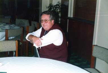 Photograph, Heidelberg Golf Club, Heidelberg Golf Club Manager Keith Eacott, 1996