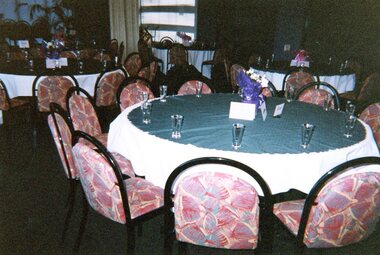 Photograph, Heidelberg Golf Club, Women's Gala Day 2000: table settings, 2000