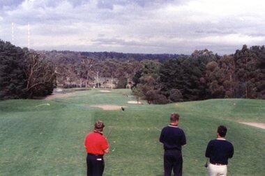 Photograph, Heidelberg Golf Club, Heidelberg Golf Club 1st fairway 2001, 2001