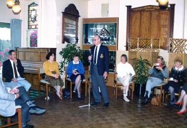 Photograph, Heidelberg Golf Club, Opening of the new 10th and 11th holes 1991, member function: Heidelberg Golf Club, 29/09/1991