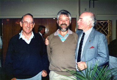 Photograph, Heidelberg Golf Club, Opening of the new 10th and 11th holes 1991, member function: Heidelberg Golf Club, 29/09/1991