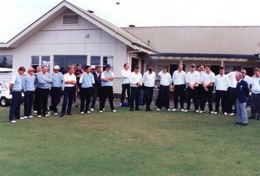 Photograph, Heidelberg Golf Club, Men's Pennant, Division 3 1993: Heidelberg v Kingston Heath, 23/05/1993