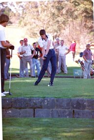 Photograph, Heidelberg Golf Club, Men's Pennant, Division 3 1980: Heidelberg players on course, 1980