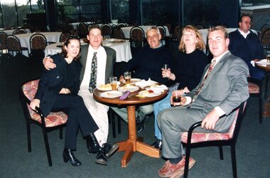 Photograph, Heidelberg Golf Club, Minor Pennant winners, Division 2, 1998, celebration, 1998