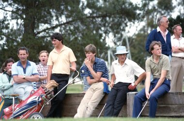 Photograph, Heidelberg Golf Club, Opening of the new 10th and 11th holes 1991, Heidelberg Golf Club, 29/09/1991