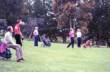 Photograph, Heidelberg Golf Club, Opening of the new 10th and 11th holes 1991, Heidelberg Golf Club, 29/09/1991