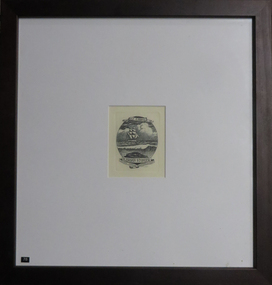 Work on paper, Ex Libris K. Brian Stonier
