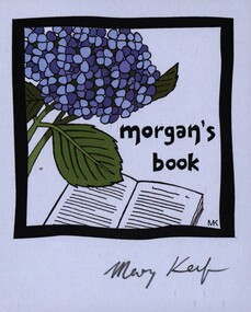 Work on paper - Bookplate, morgan's book