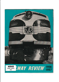 Booklet, Victorian Railways Public Relations and Betterment Board, Railway Review: 1956-1957, 1957