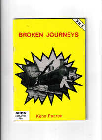 Book, Kenn Pearce, Broken journeys, Vol 1, 1985