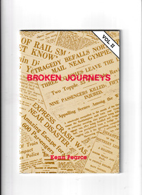 Book, Kenn Pearce, Broken journeys, Vol 2, 1988