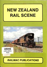 Book, Steve McNicol, New Zealand Rail Scene, 1988