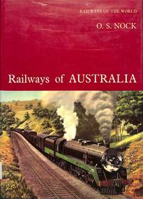 Book, Nock (Oswald Stevens), Railways of Australia, 1971