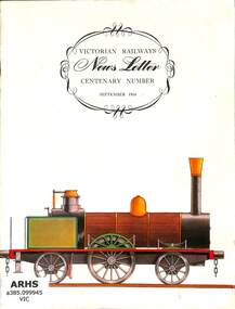 Booklet, The Victorian Railways News Letter, Victorian Railways News Letter Centenary Number, 1954