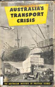 Book, Wilkes, John, Australia's Transport Crisis, 1956