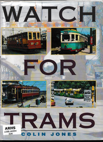 Book, Colin Jones, Watch for trams, 1993