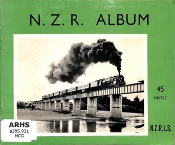 Booklet, McGavin, R.J, N.Z.R. Album, 1968