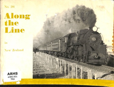 Book, Along The Line in New Zealand, 1972