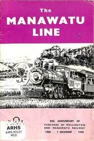 Book, McGavin, T.A, The Manawatu Line, 1958