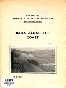 Booklet, Hoy, D.G, Rails Along The Coast, 1969