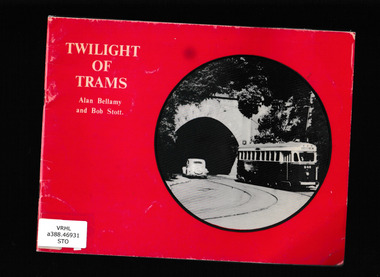 Book, Southern Press, Twilight of trams, 1974