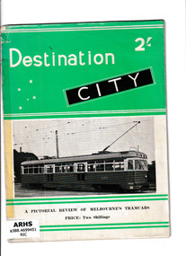 Book, J Richardson, Destination City, 1954