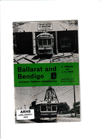 Booklet, D Menzies et al, Ballarat and Bendigo, ????