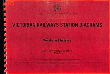 Book, Langford, Weston, Victorian Railway Station Diagrams 1956-1960 - Western District, 1956-1960