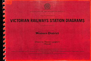 Book, Langford, Weston, Victorian Railway Station Diagrams 1956-1960 - Western District, 1956-1960